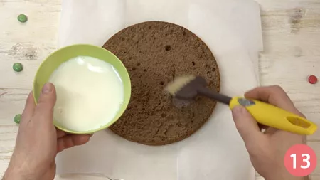 Torta mimosa al cioccolato - Passo 13