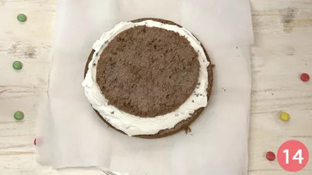 Torta mimosa al cioccolato - Passo 14