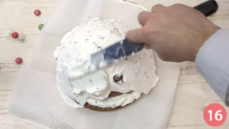 Torta mimosa al cioccolato - Passo 16