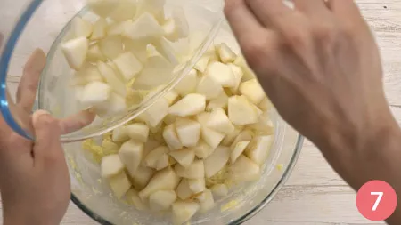 Torta morbida ricotta e pere - Passo 7