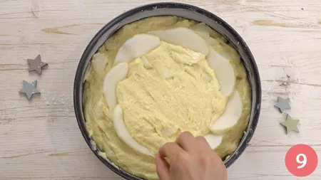 Torta morbida ricotta e pere - Passo 9
