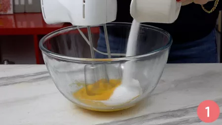 Torta di nocciole - P1