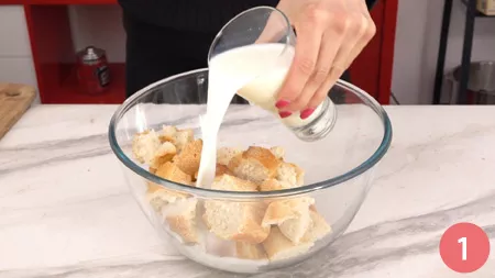 Torta di pane al cioccolato - P1