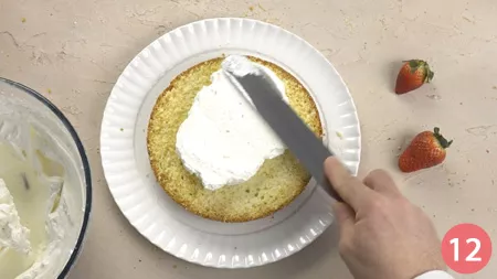 Torta panna e fragole - Passaggio 12