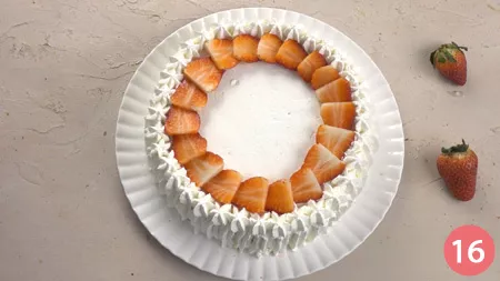 Torta panna e fragole - Passaggio 16