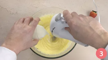 Torta panna e fragole - Passaggio 3