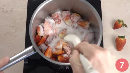 Torta panna e fragole - Passaggio 7