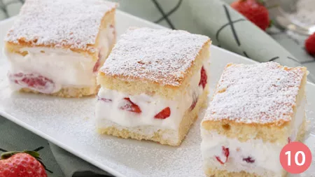 Torta paradiso alle fragole - P10