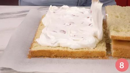 Torta paradiso alle fragole - P8