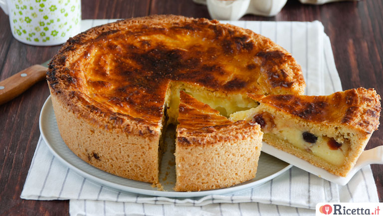 Torta pasticciotto, deliziosa variante dei classici pasticciotti pugliesi