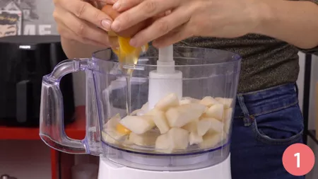 Torta di pere frullate - P1