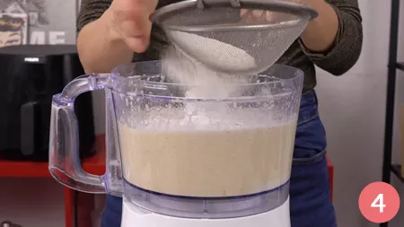 Torta di pere frullate - P4