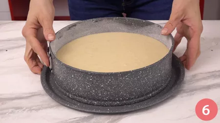 Torta di pere frullate - P6