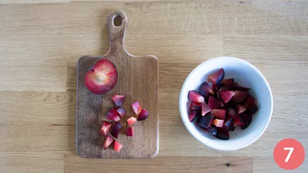 Torta prugne e cioccolato - p7
