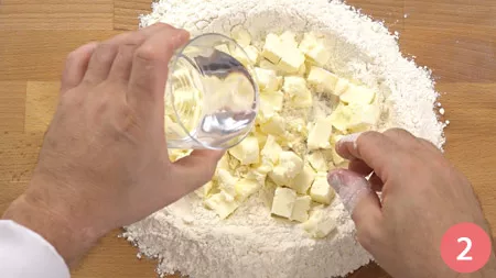 Torta salata al radicchio - Passaggio 2