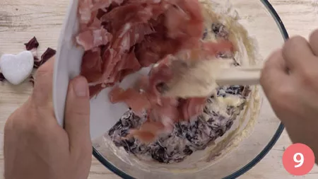 Torta salata al radicchio - Passaggio 9