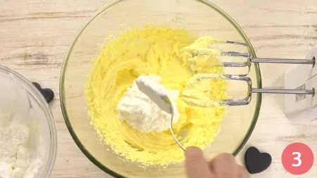 Torta di ricotta e gocce di cioccolato - Passo 3