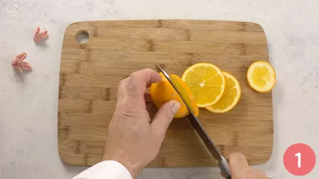 Torta rovesciata all'arancia - Passaggio 1