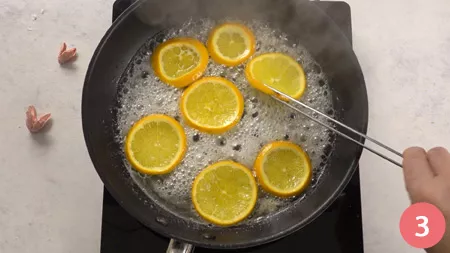 Torta rovesciata all'arancia - Passaggio 3