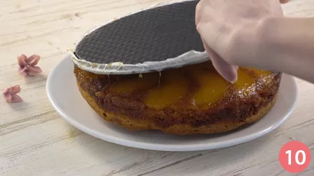 Torta rovesciata alle pesche - Passaggio 10