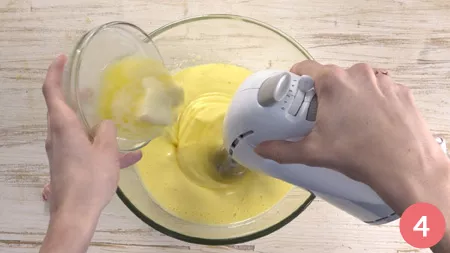 Torta rovesciata alle pesche - Passaggio 4