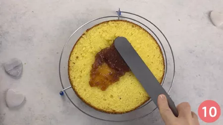 Torta Sacher al cioccolato bianco - Passaggio 10