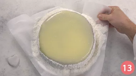 Torta Sacher al cioccolato bianco - Passaggio 13