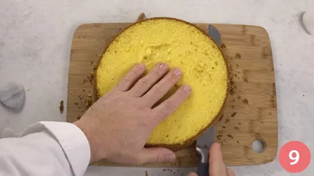 Torta Sacher al cioccolato bianco - Passaggio 9