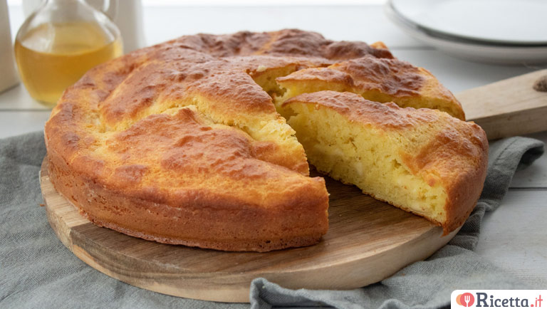 Torta salata al formaggio (senza pasta sfoglia), perfetta per l'aperitivo o come antipasto