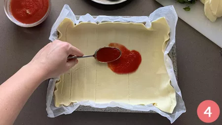 Torta salata alla parmigiana - P4