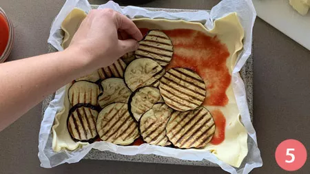 Torta salata alla parmigiana - P5