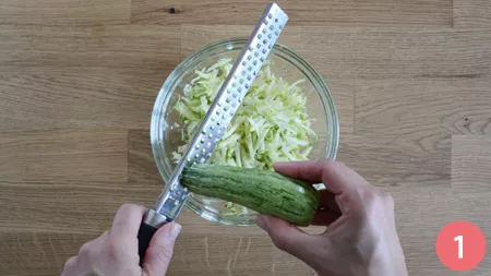 Torta salata con fiori di zucca - p1