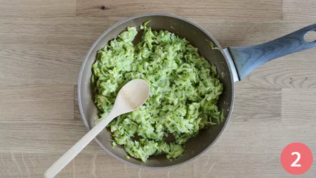 Torta salata con fiori di zucca - p2