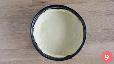 Torta salata con fiori di zucca - p9