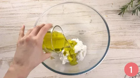 Torta salata con ricotta e speck - Passaggio 1