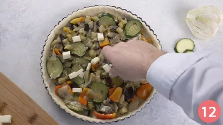 Torta salata con verdure - Passaggio 12