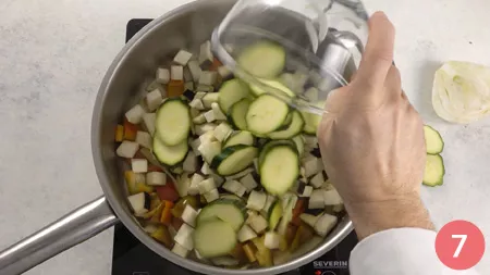 Torta salata con verdure - Passaggio 7