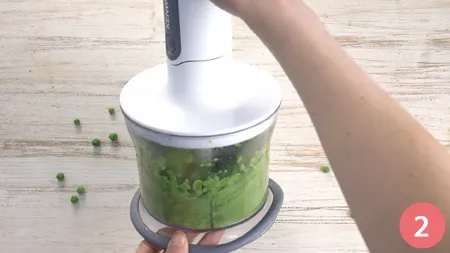Torta salata di piselli e ricotta - Passaggio 2