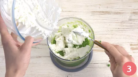 Torta salata di piselli e ricotta - Passaggio 3