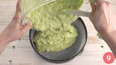 Torta salata di piselli e ricotta - Passaggio 9