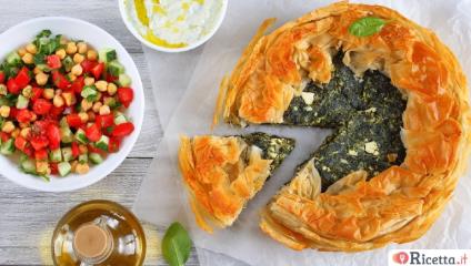 Torta salata in friggitrice ad aria, ricetta facile pronta in un lampo