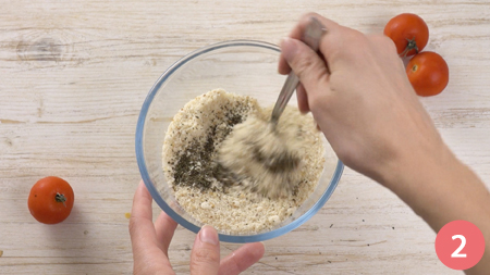 Torta salata con pomodorini, tonno e olive - Passaggio 2