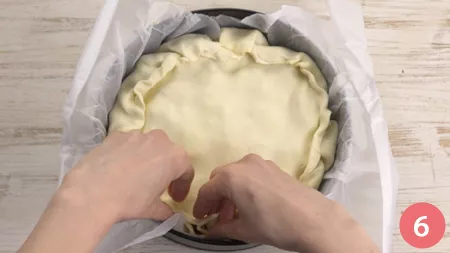 Torta salata prosciutto e formaggio - P6