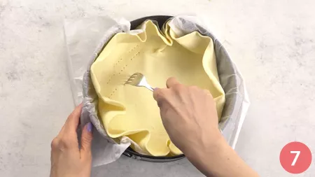 Torta salata ricotta e spinaci - P 7