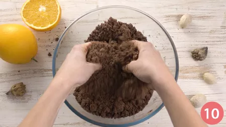 Torta sbriciolata alla crema d'arancia - Passaggio 10