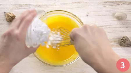 Torta sbriciolata alla crema d'arancia - Passaggio 3