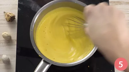 Torta sbriciolata alla crema d'arancia - Passaggio 5