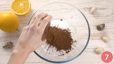 Torta sbriciolata alla crema d'arancia - Passaggio 7