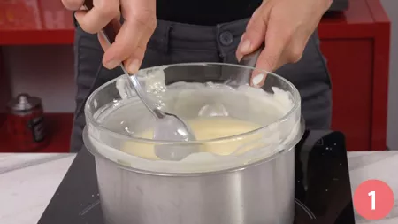 Torta tenerina al cioccolato bianco - P1