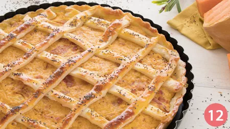 Torta salata zucca e speck - Passaggio 12